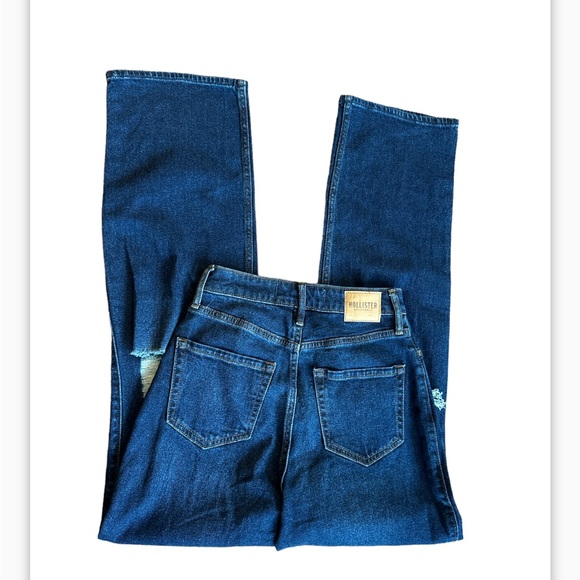 Hollister Women’s Curvy Ultra High-rise Dad jeans size 25/31 NWT - Picture 3 of 4